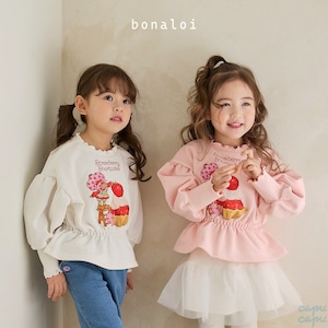 «sold out»«bonaloi» ショートケーキスウェット 2colors