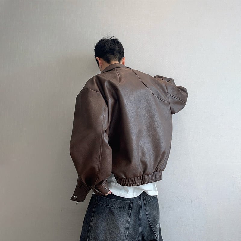 dannyandzeeパッチワークレザージャケット | mblueshop