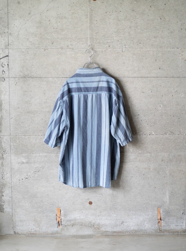 "IMPORTANTE" 1990s Wide stripe shirts