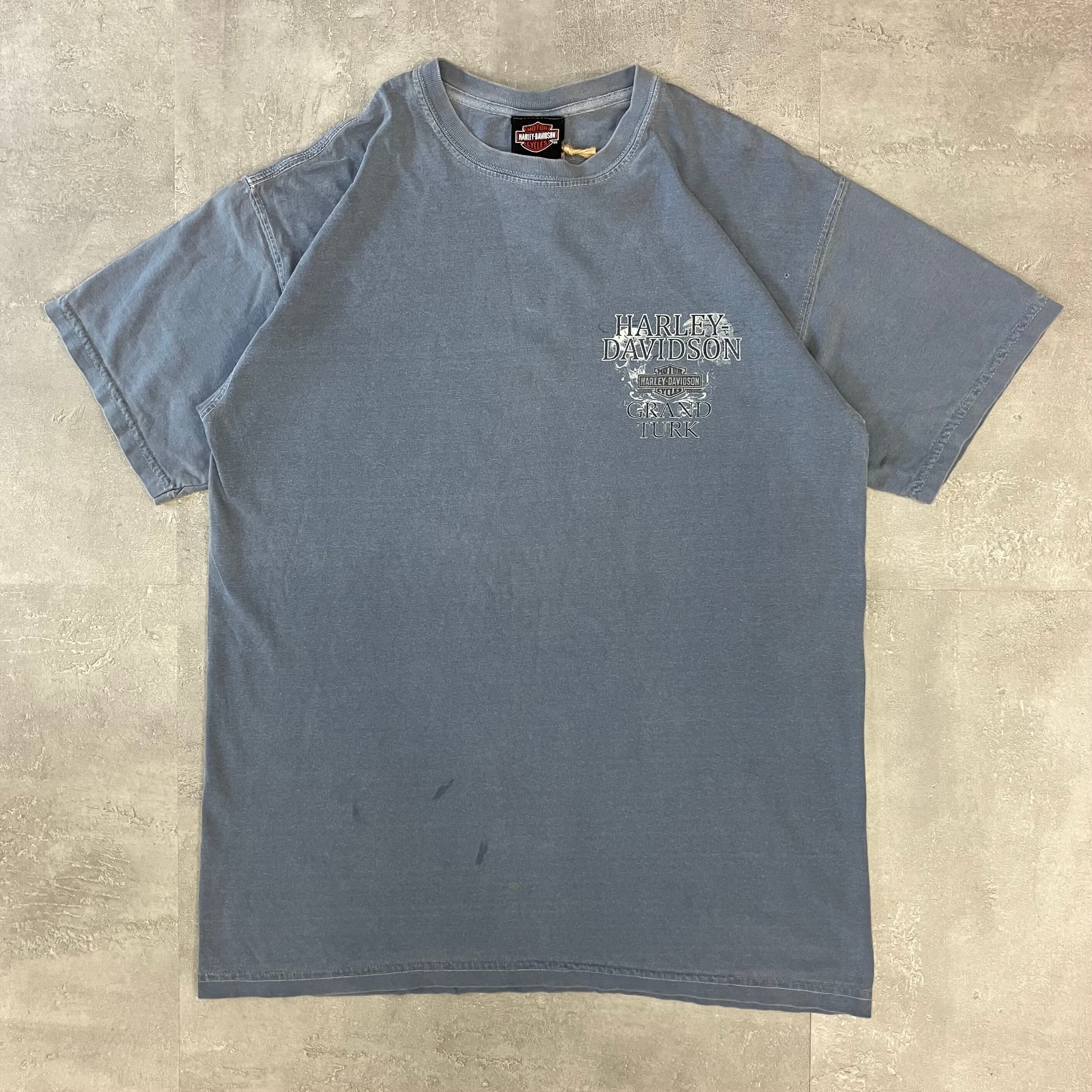 《M size》Harley-Davidson ハーレーダビッドソン プリントTシャツ 両面プリント No.3191