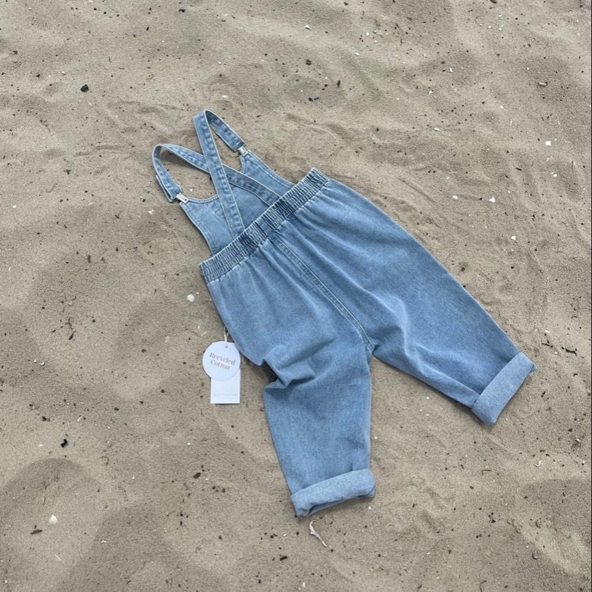 【即納】ラスト4y / twin collective / Bowie Bubble Overall - Fame blue