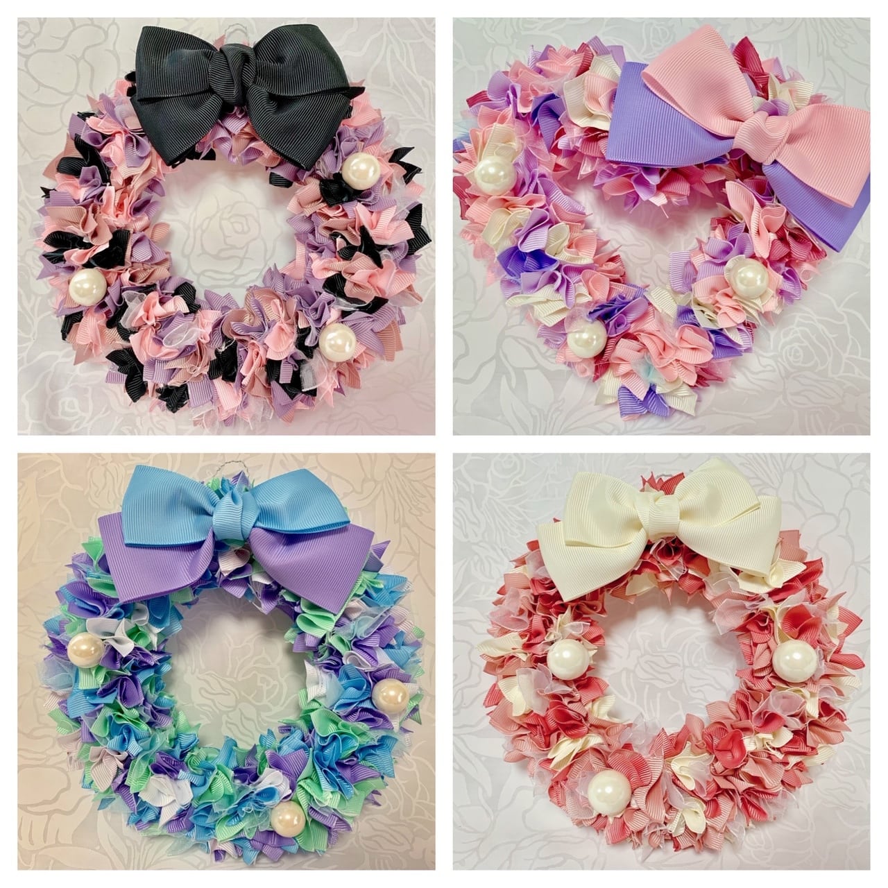 オンラインレッスン 講習費 リボンリース リボンレイ ハンドメイド Makana Aloha