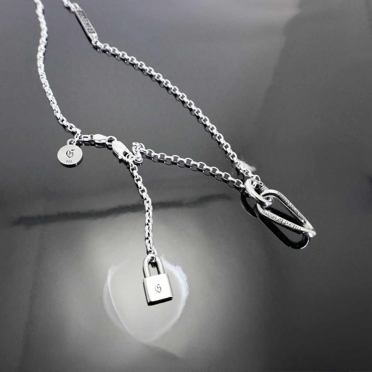 GODSIZE® FIGARO FRAGMENT #1 I.D. TAG NECKLACE / ゴッドサイズ® フィガロフラグメント#1 I.D. TAG ネックレス