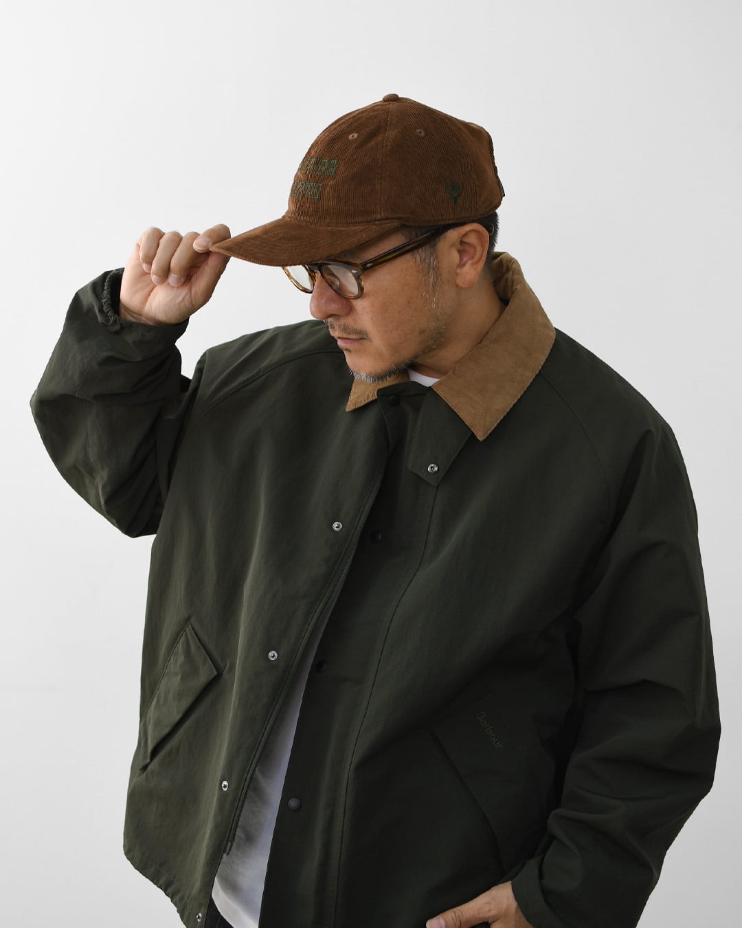 SOUTH2 WEST8 [サウスツーウエストエイト] Panel Cap - Corduroy