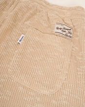 【#Re:room】SHEER SLUB KNIT SHORTS［REP327］