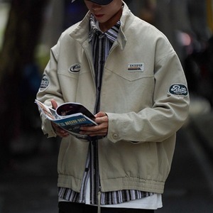 Stand Collar Zip-Up Blouson [1949]