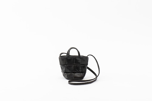 BUBUN：shoulder bag -S. black