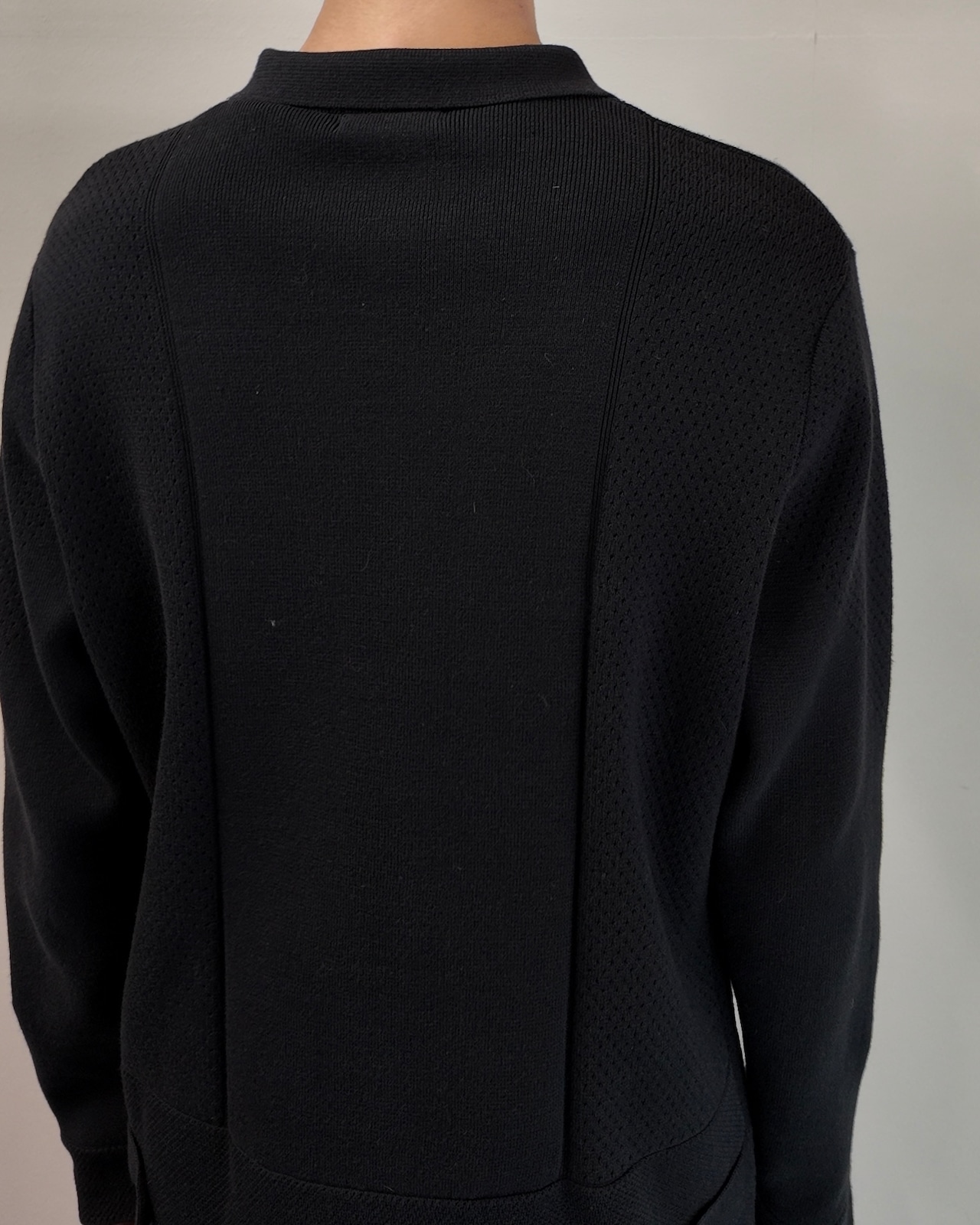 【5351 pour les hommes】curve pattern zip up blouson