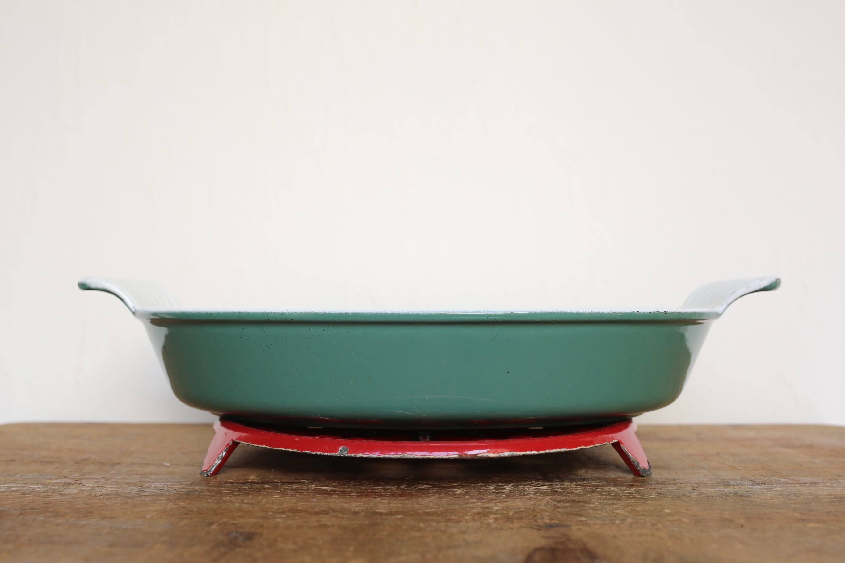 フランス ヴィンテージ ル・クルーゼ Le Creuset オーバル グラタン皿