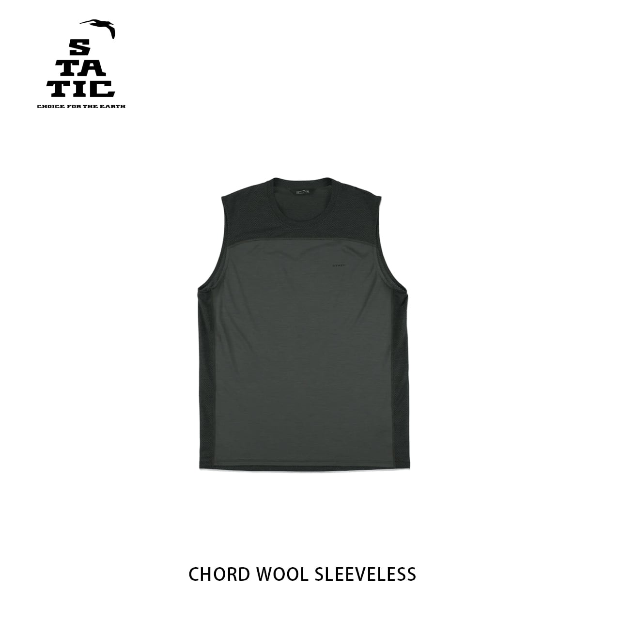 STATIC CHORD WOOL SLEEVELESS