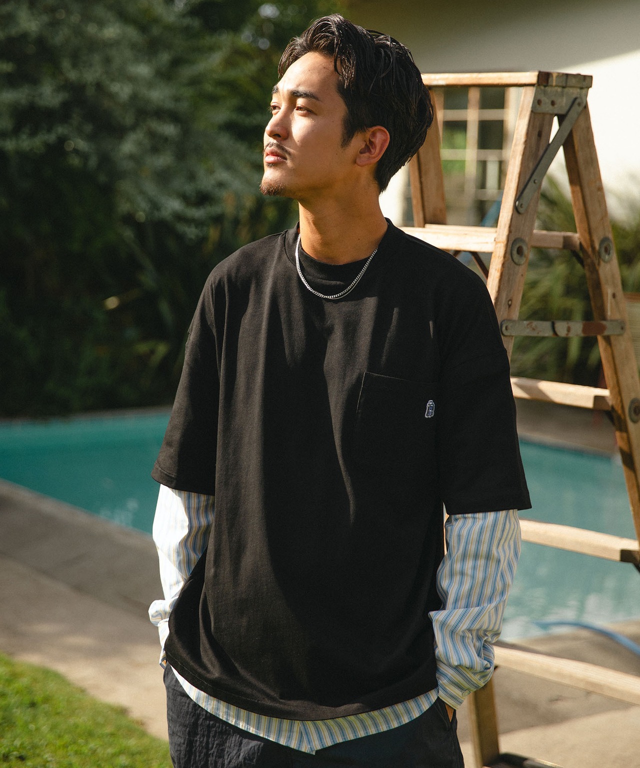 【#Re:room】2WAY SWITCHING LAYERED LONG SLEEVE［REC687］
