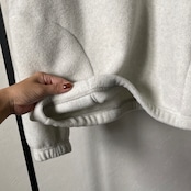 【受注予約:11月上旬入荷予定】ウォームフリースハーフジップBZ/アイスグレー