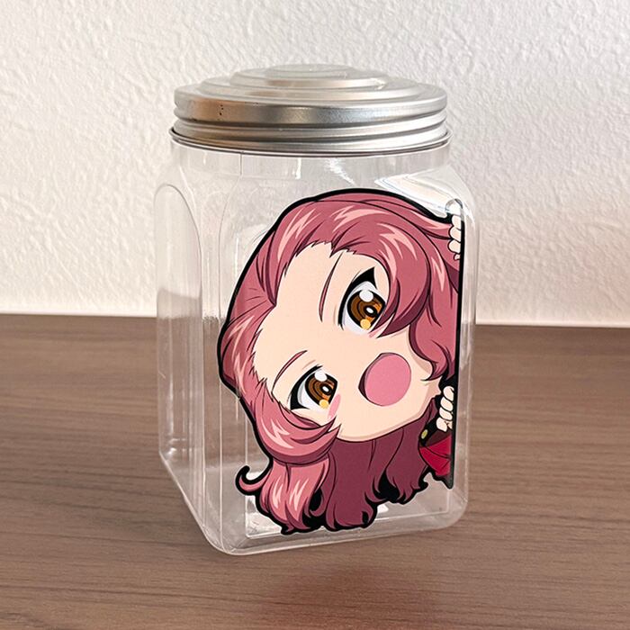 ガールズ＆パンツァー】のぞきみステッカー 給油口 (アンチョビ1