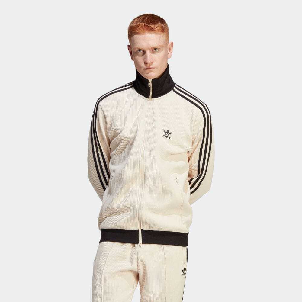 新品 adidas ワッフルトラックジャケット 男女兼用 L-