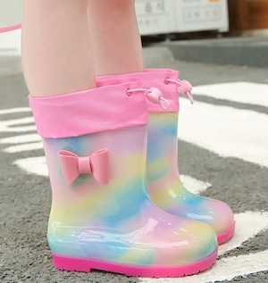 レインシューズ(カバーつきデザイン)