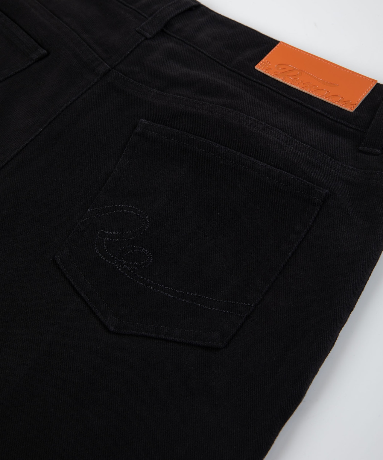 【#Re:room】COTTON TWILL HEM BUTTON TRACK PANTS［REP202］