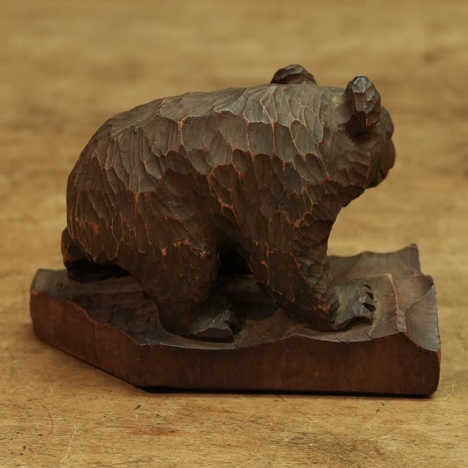 北海道名産 木彫り 親子熊 大型 高さ：約99㎝ アイヌ 民芸品 和製ヴィンテージ レトロ ディスプレイ クマ 札幌市 中央区 南12条 北海道名産 木彫り 親子熊 大型 高さ：約99㎝ アイヌ 民芸品 和製