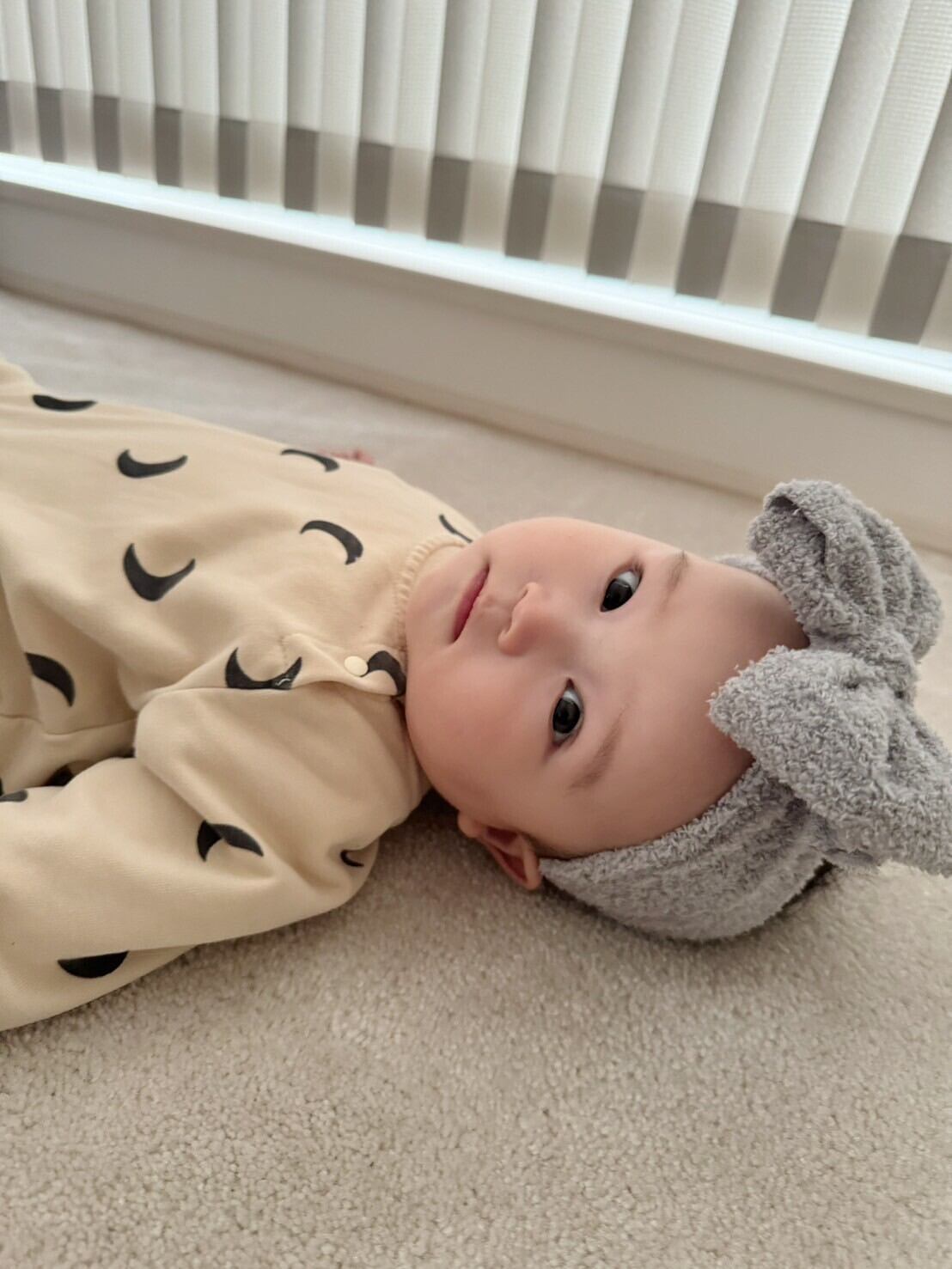 もこもこリボンヘアバンド