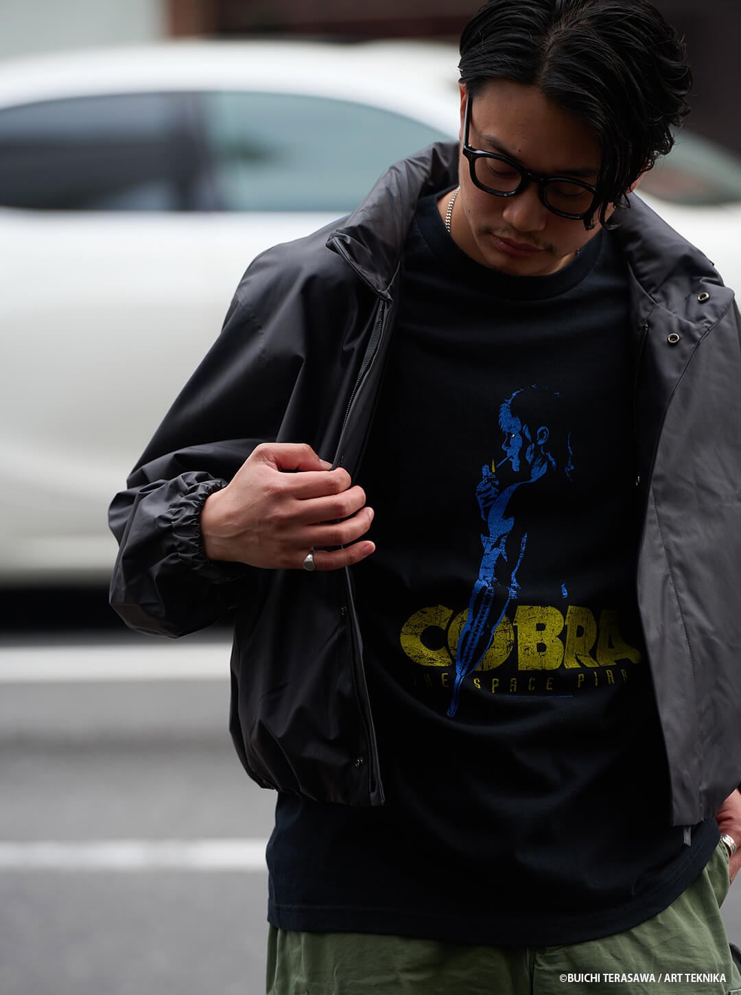 COBRA」T-Shirt／Smoke | Number Rock