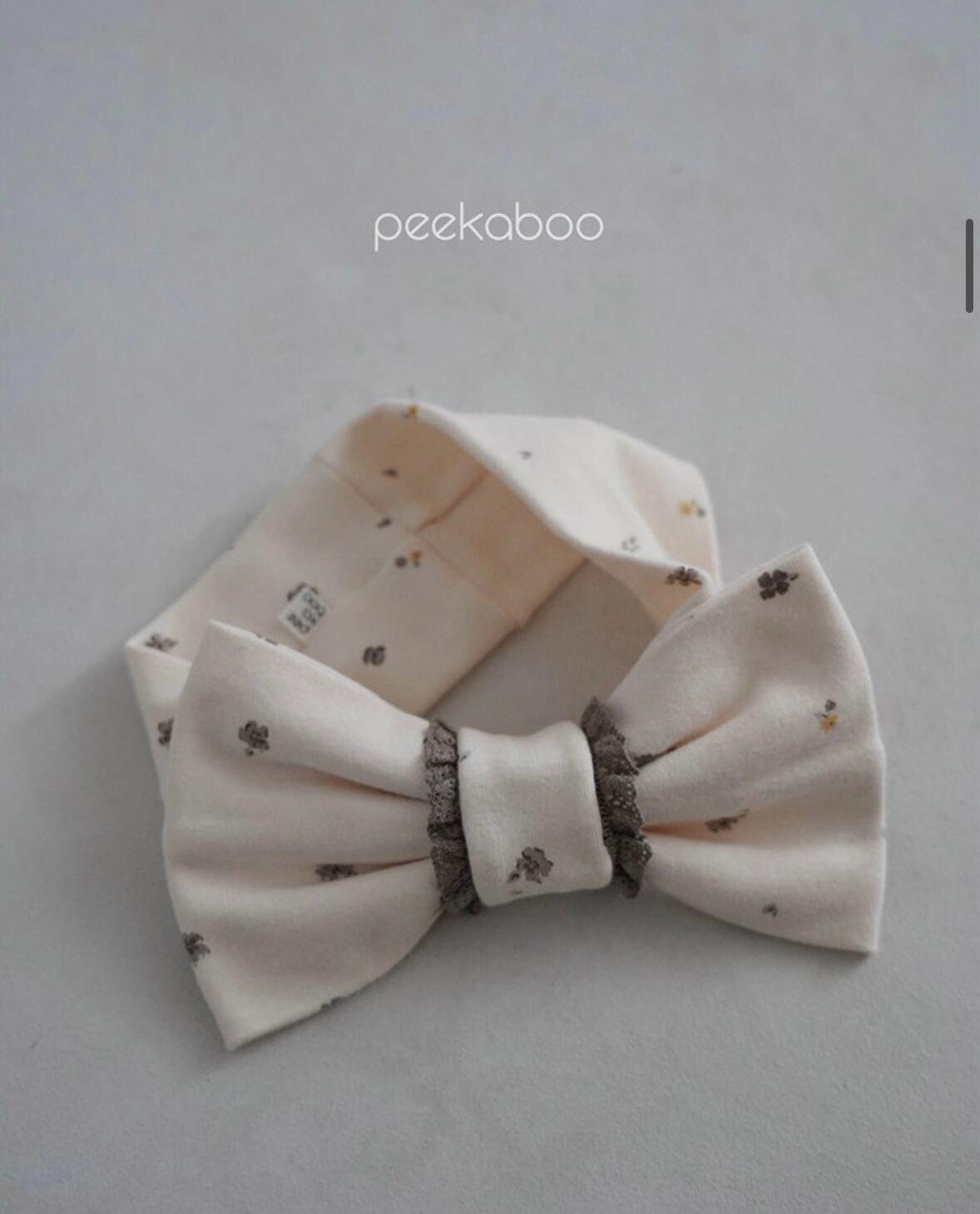 即納] peekaboo 花柄リボン | sashu