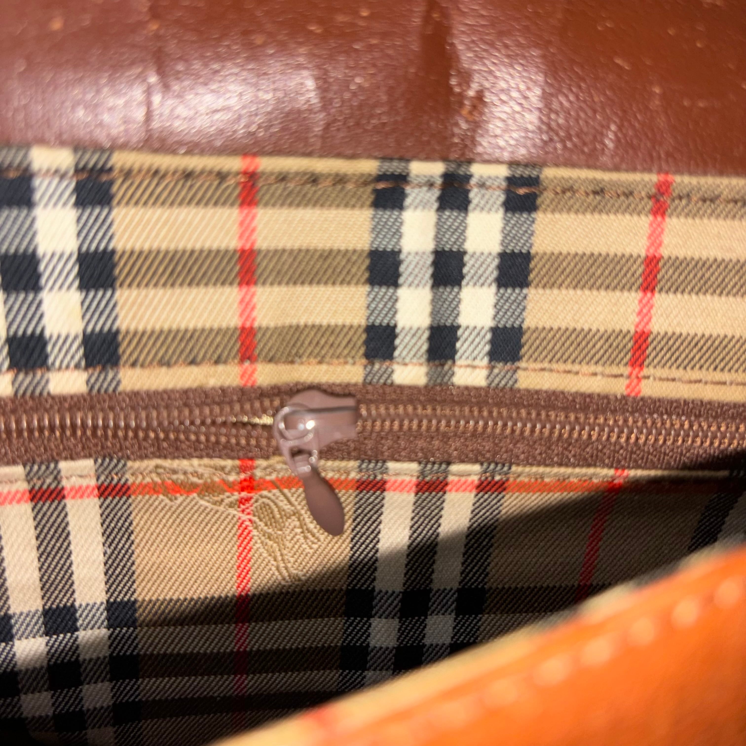 90s burberrys shoulder bag バーバリー 茶 ショルダーバッグ