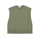 Dry Touch Light French Terry Sleeveless Pullover　Khaki