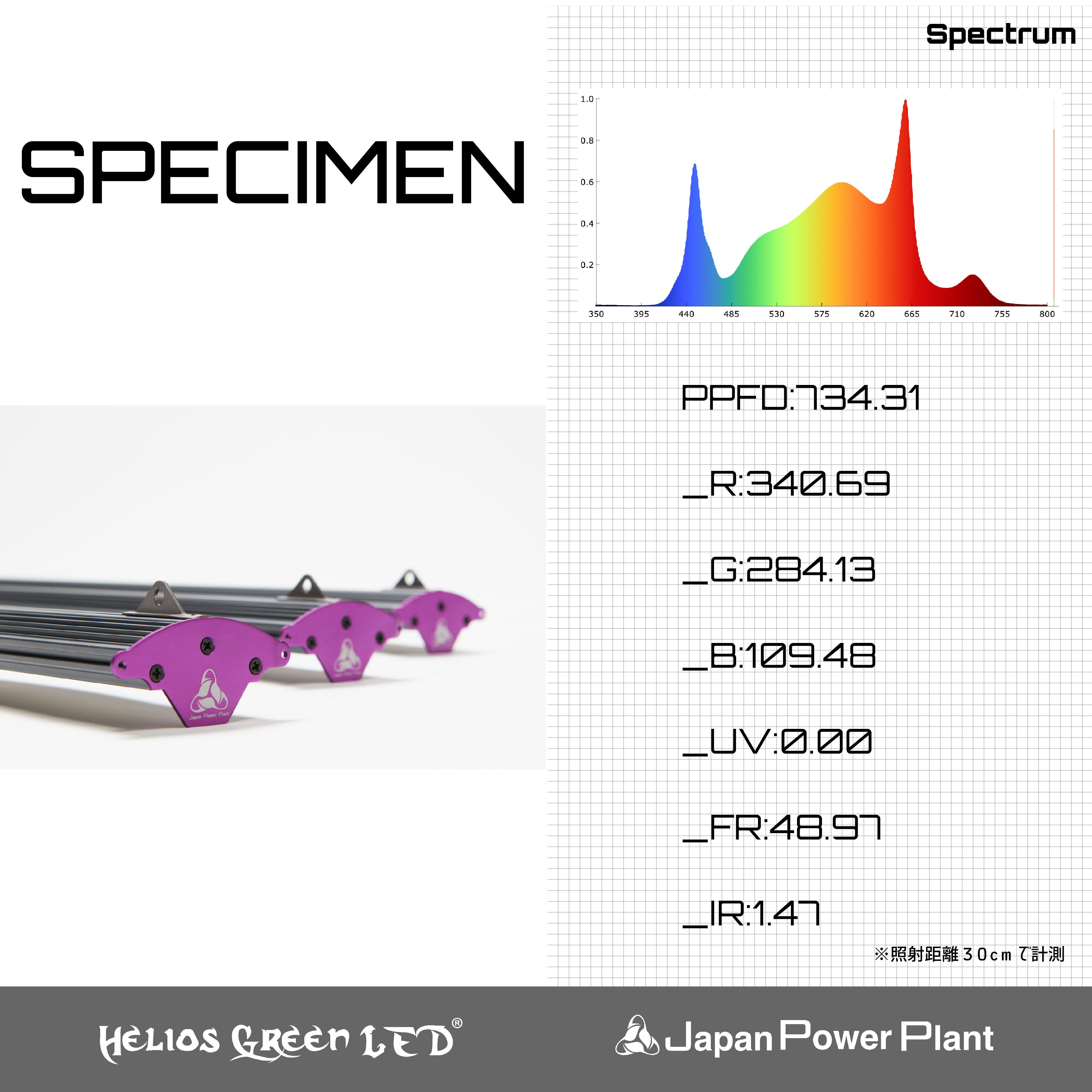 Helios Green LED スペシメン ◇ Helios Green LED シリーズ /Helios Green LED SPESIMEN
