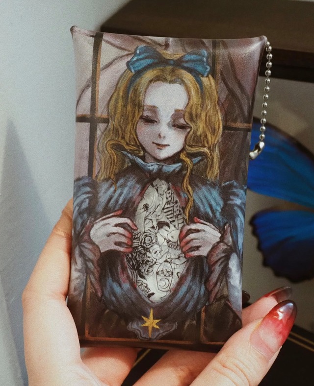 月の国のアリス　クリアポーチ