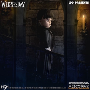 【 リビングデッドドールズ / LDD 】Wednesday / ウェンズデー・アダムス（ネヴァーモア学園 ver.） 〚アメリカン雑貨 アメトイ〛