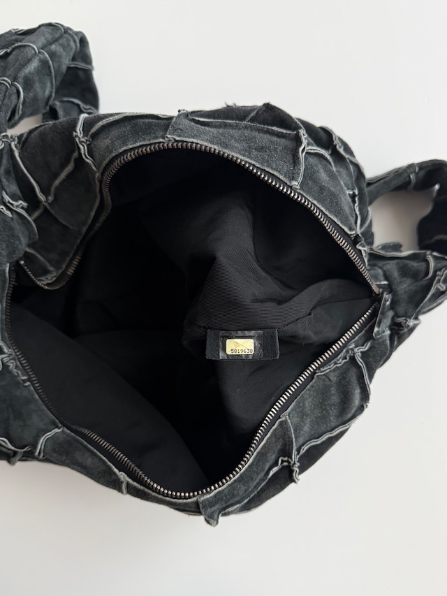 FW1999 CANEL CHOCO VAR SHOULDER BAG