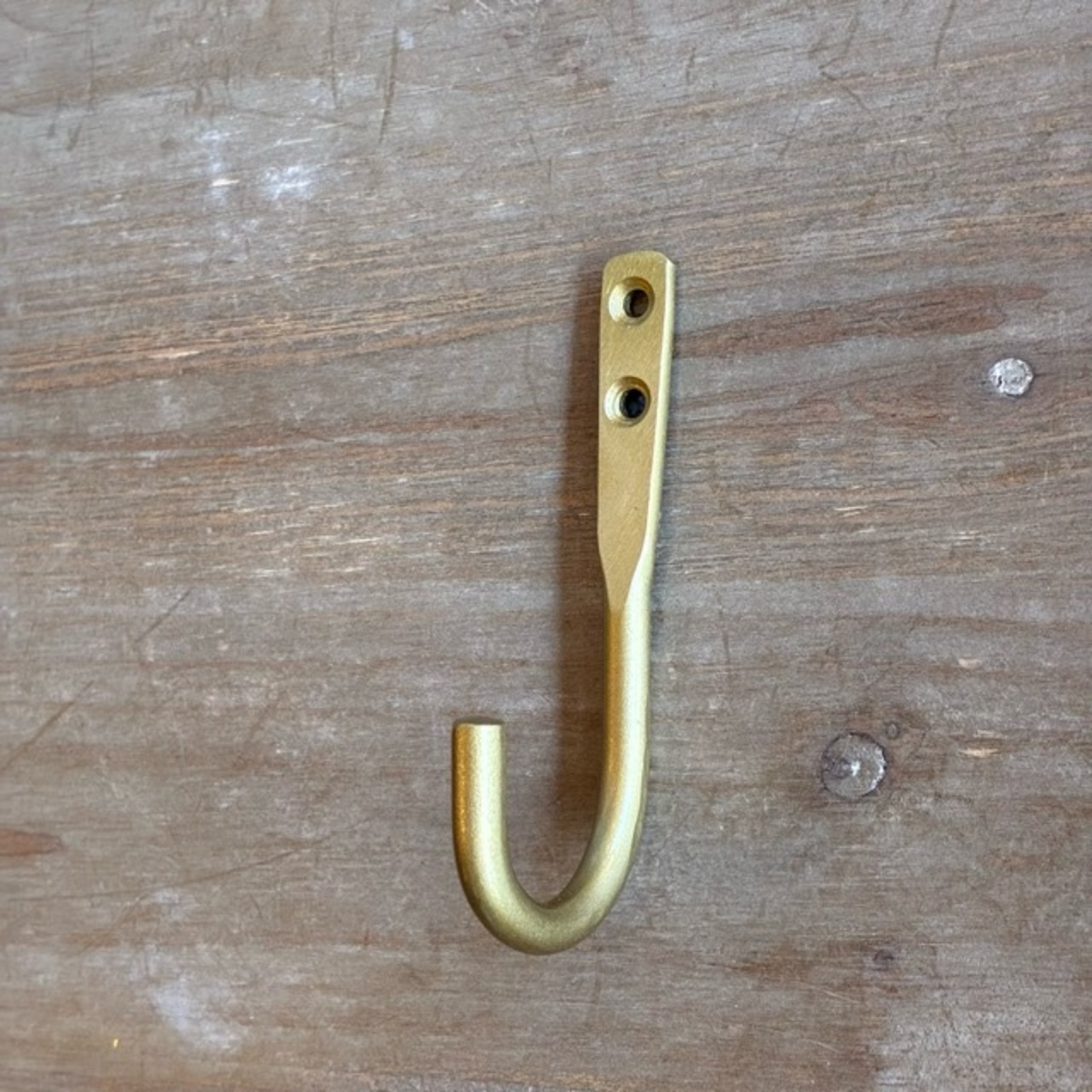 India Iron hook 2color　インド　アイアンフック　全2色　ブラック　ゴールド　DIY　収納　ハンギング　鉄物　壁掛け　ポールフック　ウォールフック　シングルフック