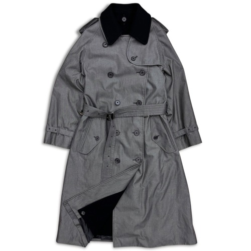 【BURBERRYS】80s trench coat バーバリー　トレンチコート　レディース　一枚袖