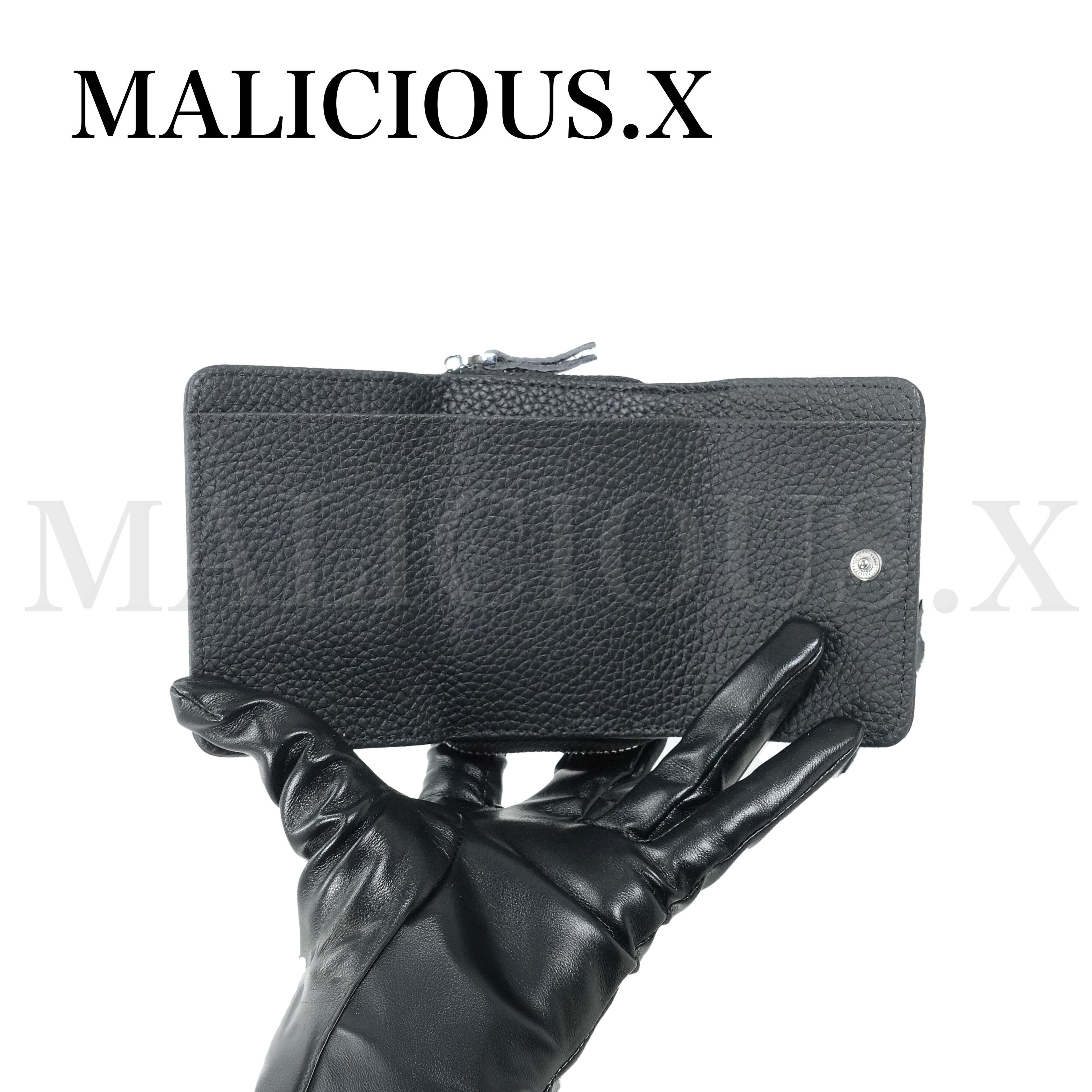 Eye Tri-folding mini wallet(Black) /Rainbow | MALICIOUS.X