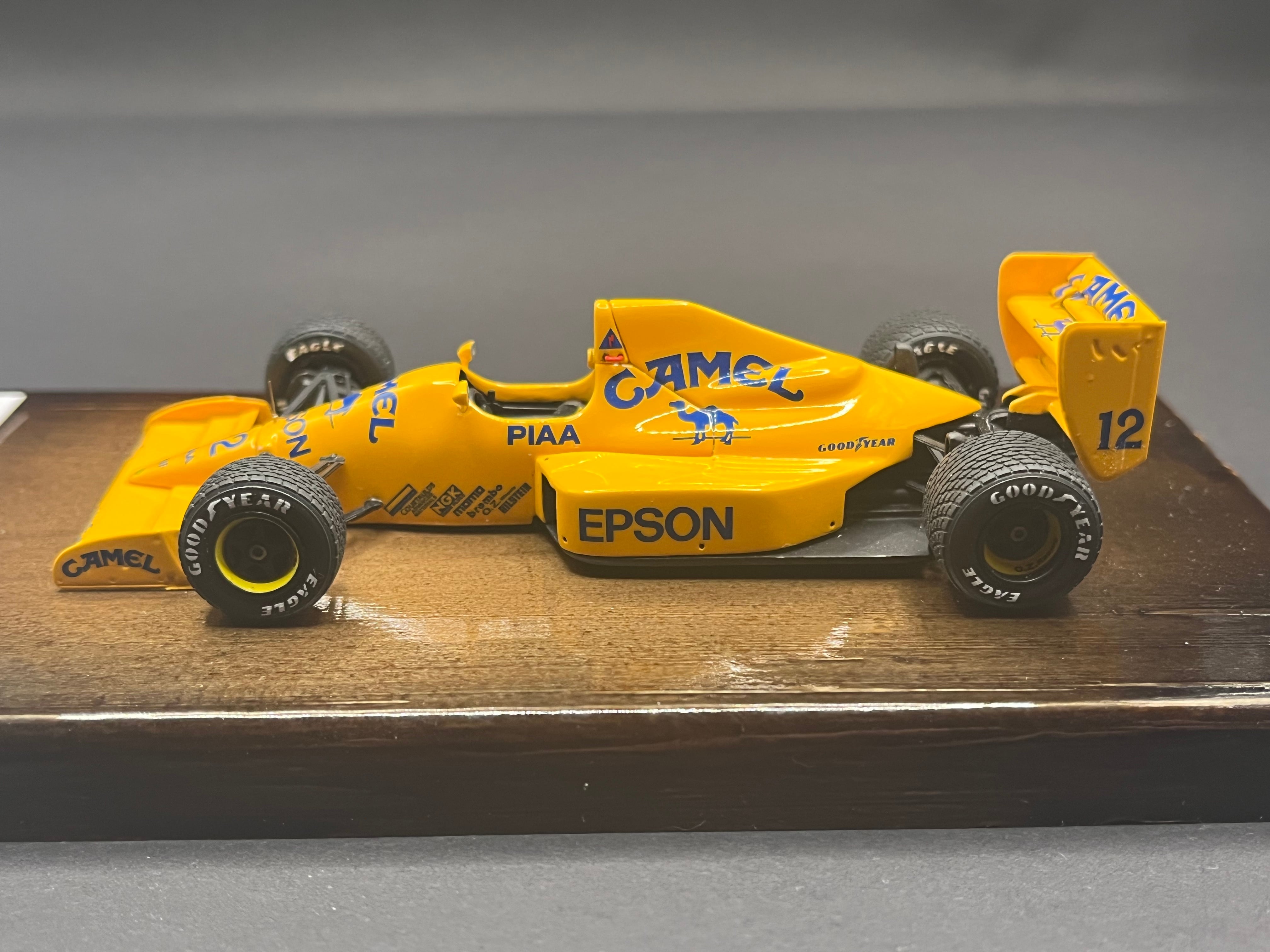 1/43 Tameo ロータス101ジャッド 中嶋悟 オーストラリアGP ファステ