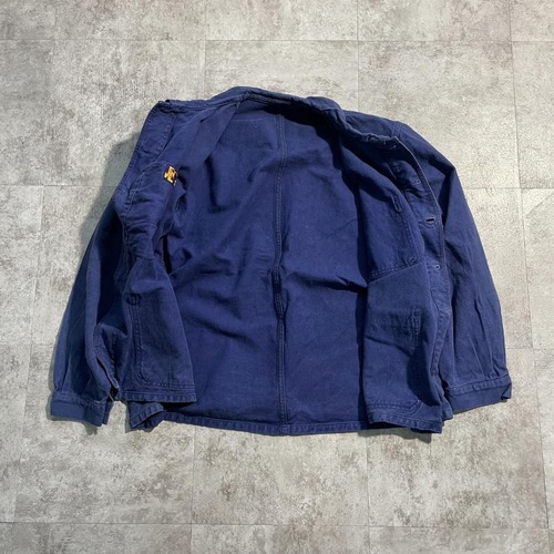 50-60s SAVO 刺繍タグ コットンツイル フレンチワークジャケット 詳細写真3