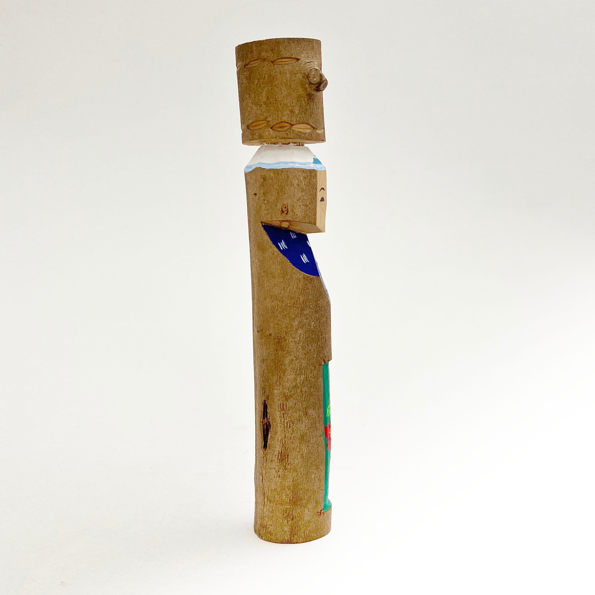 大島椿 あんこ人形　中（椿 / 緑）