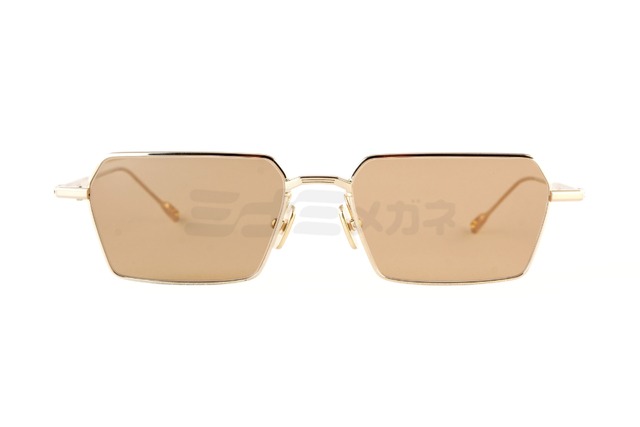 NATIVE SONS サングラス GIBSON Col.16K Gold NSM-056B スクエア ヘキサゴン ギブソン ネイティブサンズ 鯖江 日本製 正規品-2枚目