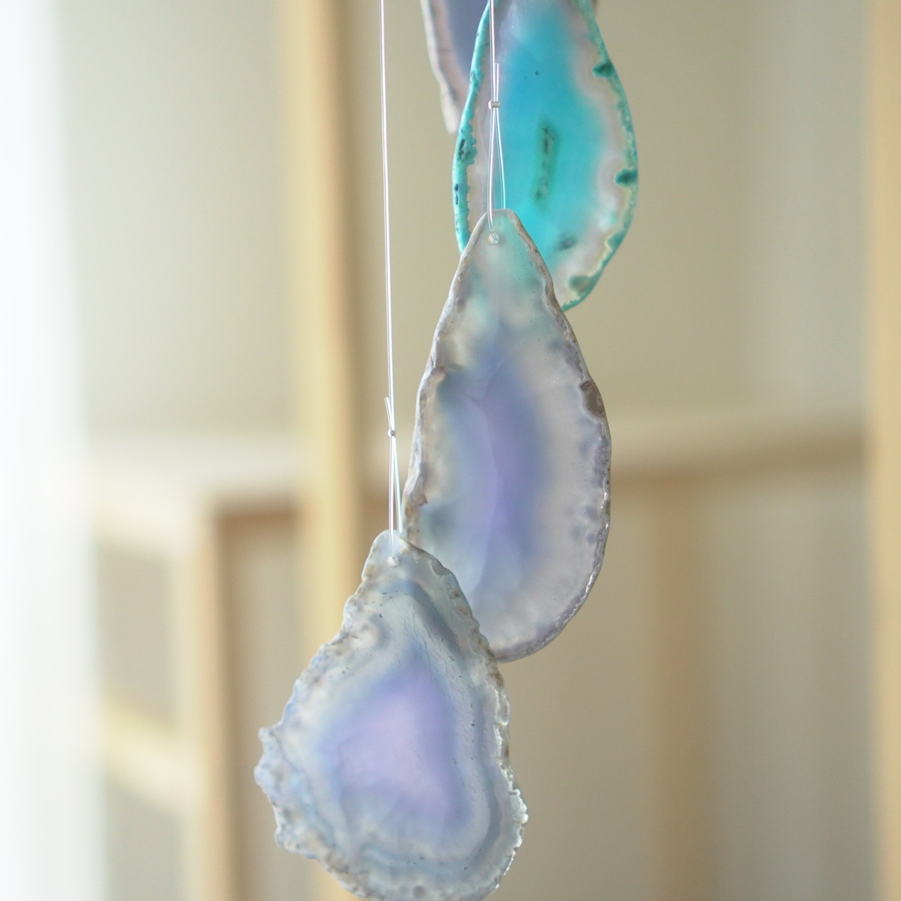 Stargazer - アゲートヒーリングチャイム / Agate Sun Catcher Wind Chime 645