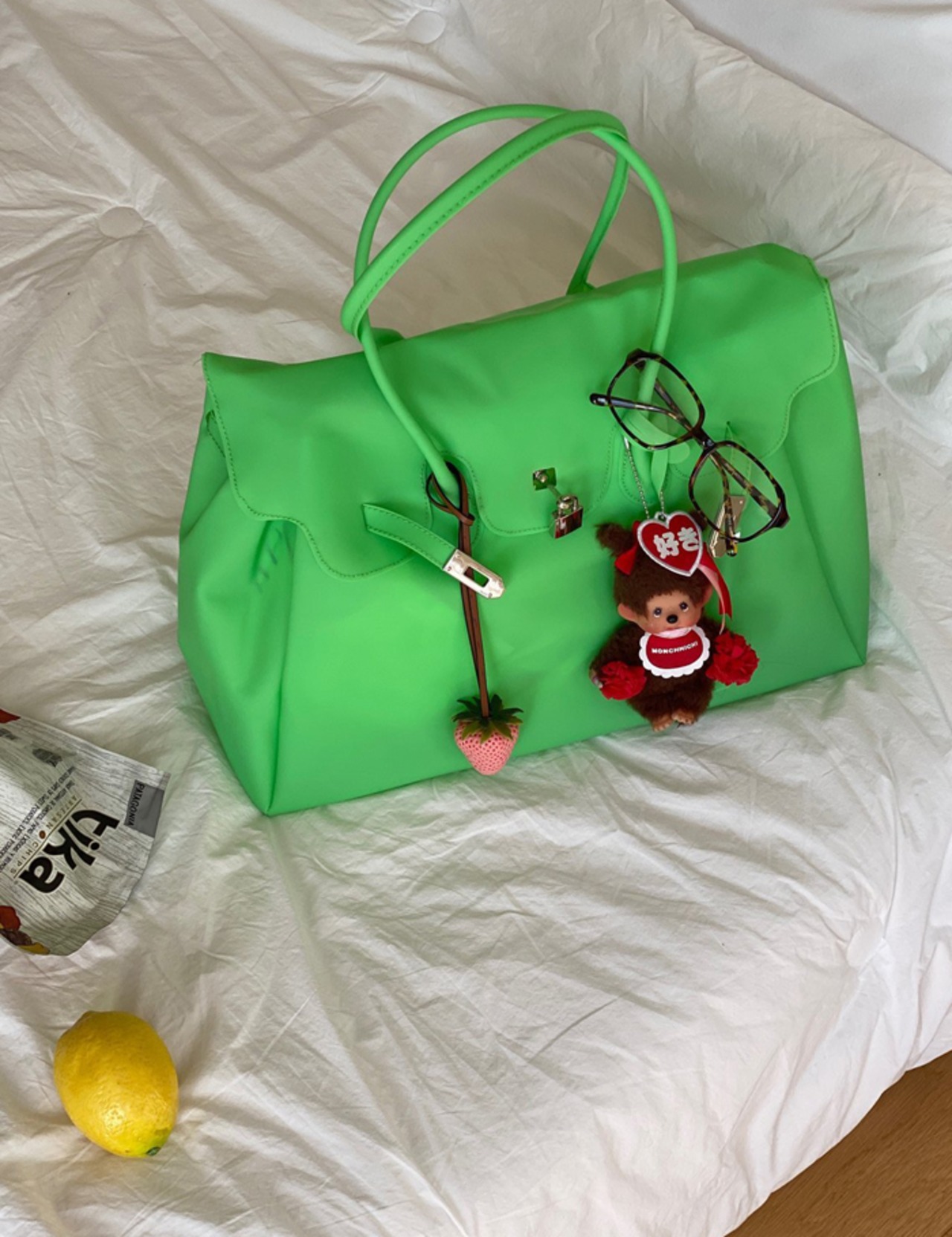 【新作5％OFF・3日間】Mood-on Jelly Bag_(Large)_4colors