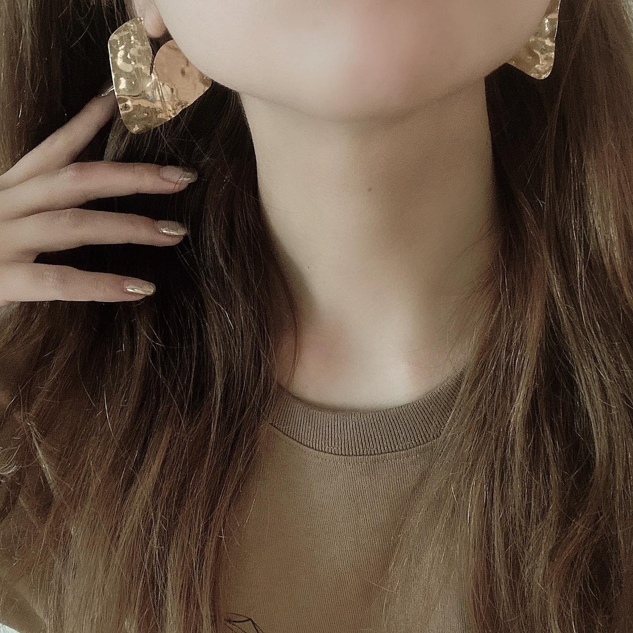 ［ s925針pierce ］heart plate