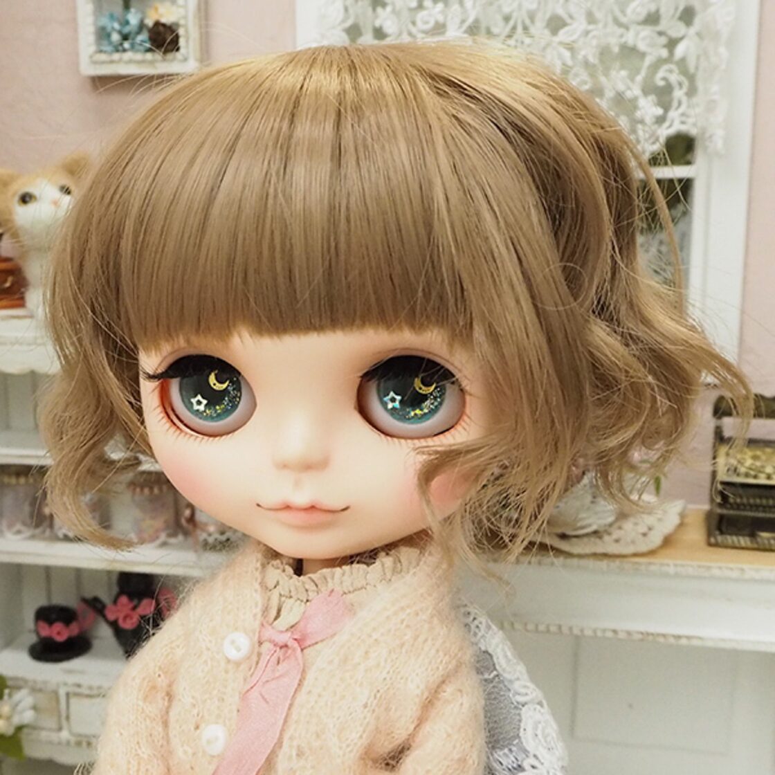 ドールウィッグ スパイラルボブ オリーブアッシュ(OA) ネオブライス 10 