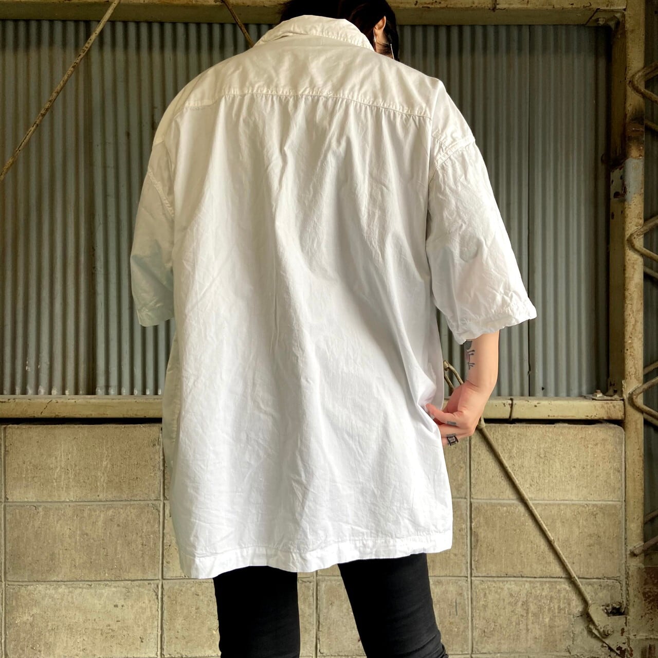 ビッグサイズ MARQUIS SPORT 半袖 キューバシャツ メンズ2XL