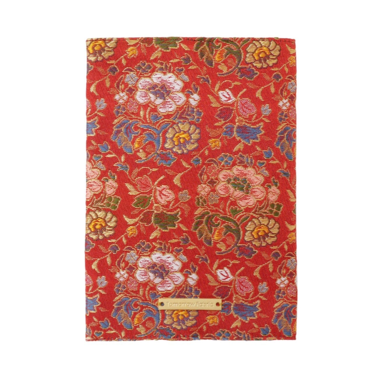 西陣織ブックカバー FLORAL / NBC10 | Tomorrow Fabric