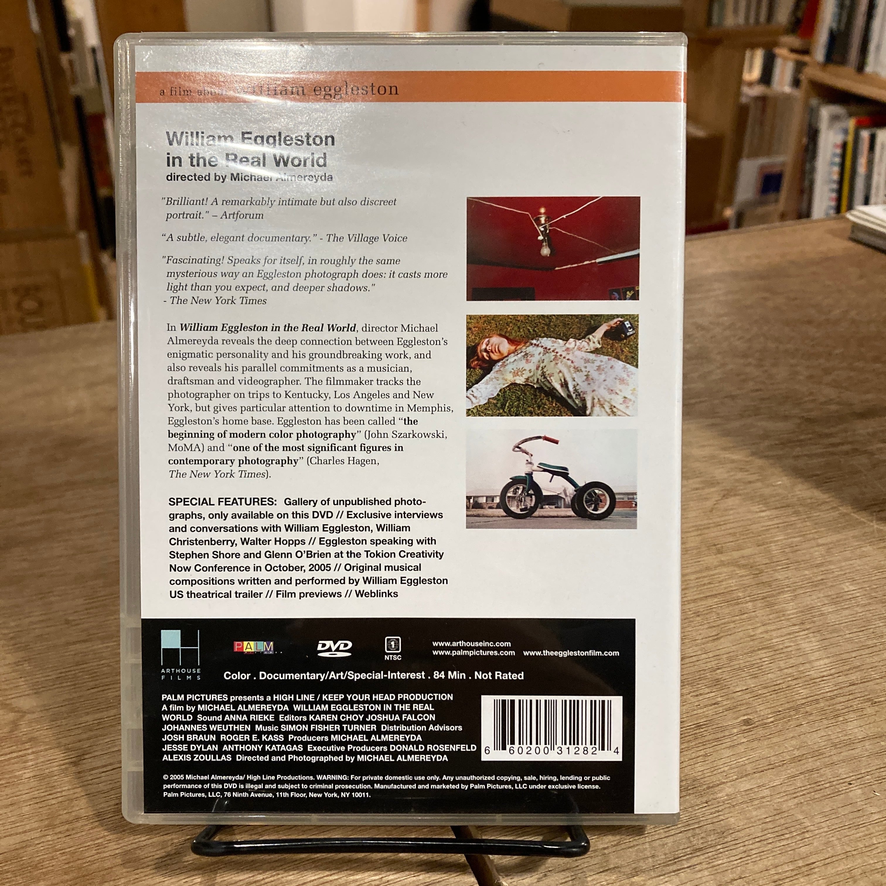 William Eggleston in the Real World: Michael Almereyda [DVD, a