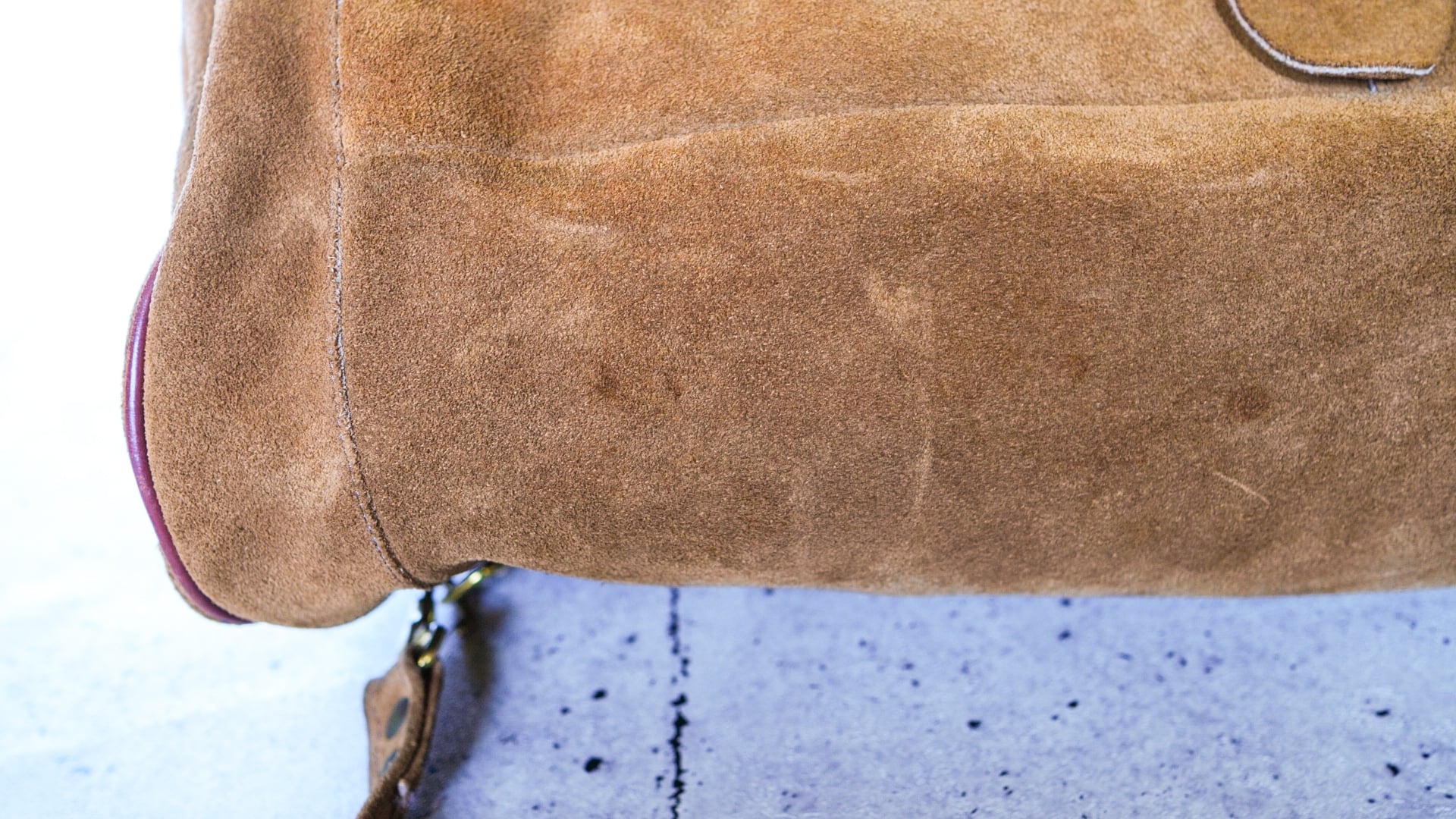 1970s】L.L.BEAN エルエルビーン スエード レザー スポーツ バッグ《旧