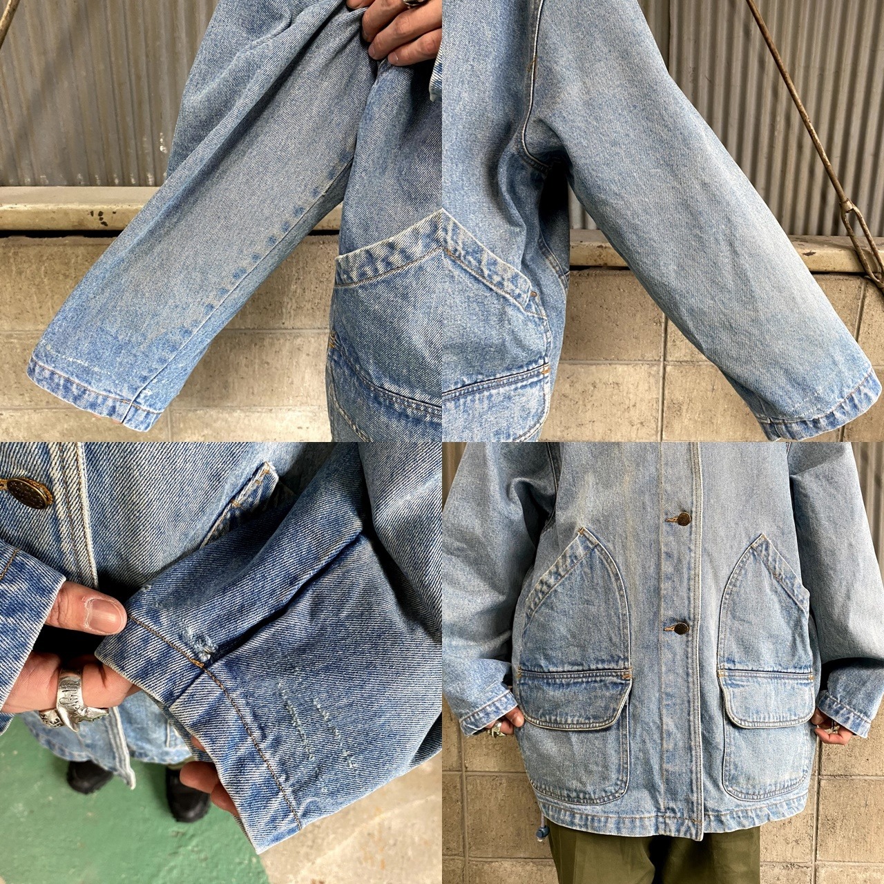 KENJI デニムハンティングジャケット カバーオール レディース企画 