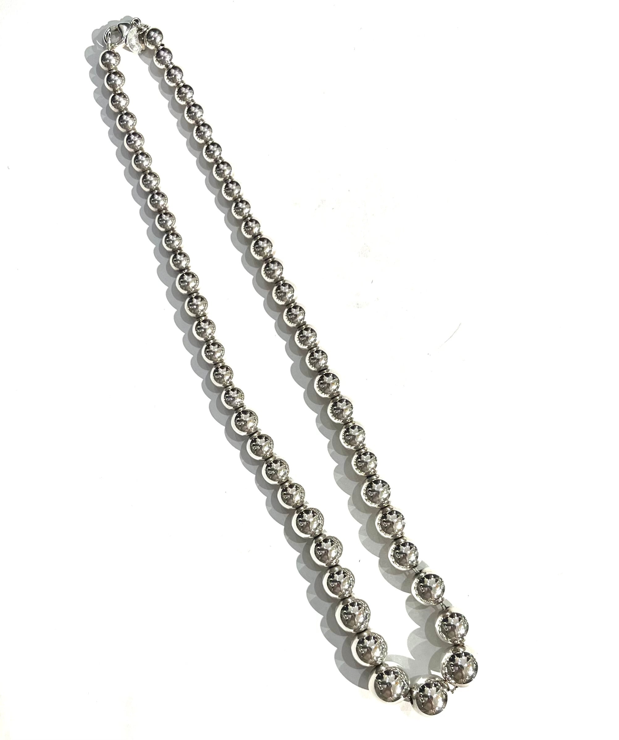 Old Tiffany silver 925 18インチ ボールネックレス Old Tiffany silver 925 18インチ ボールネックレス