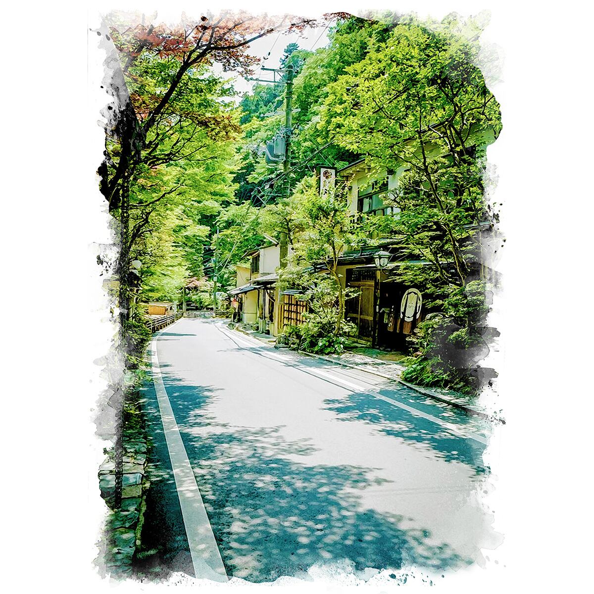 絵画 インテリア 絵 油絵 F6-G252023 風景 (祈り希望と奇跡） こじれ 