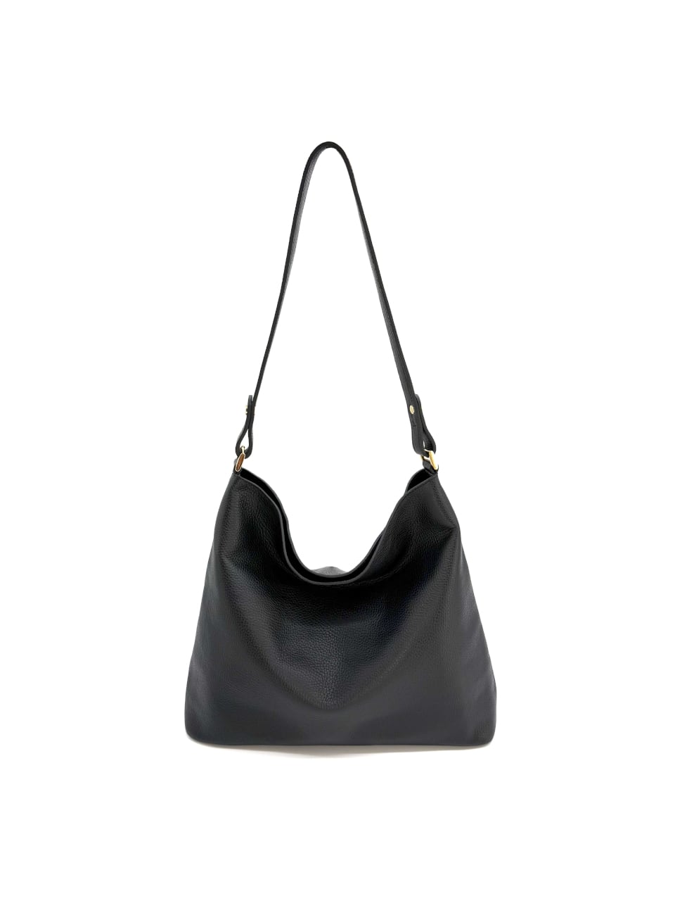 Italian Embossing Leather Shoulder Bag -Navy- | ＋tass
