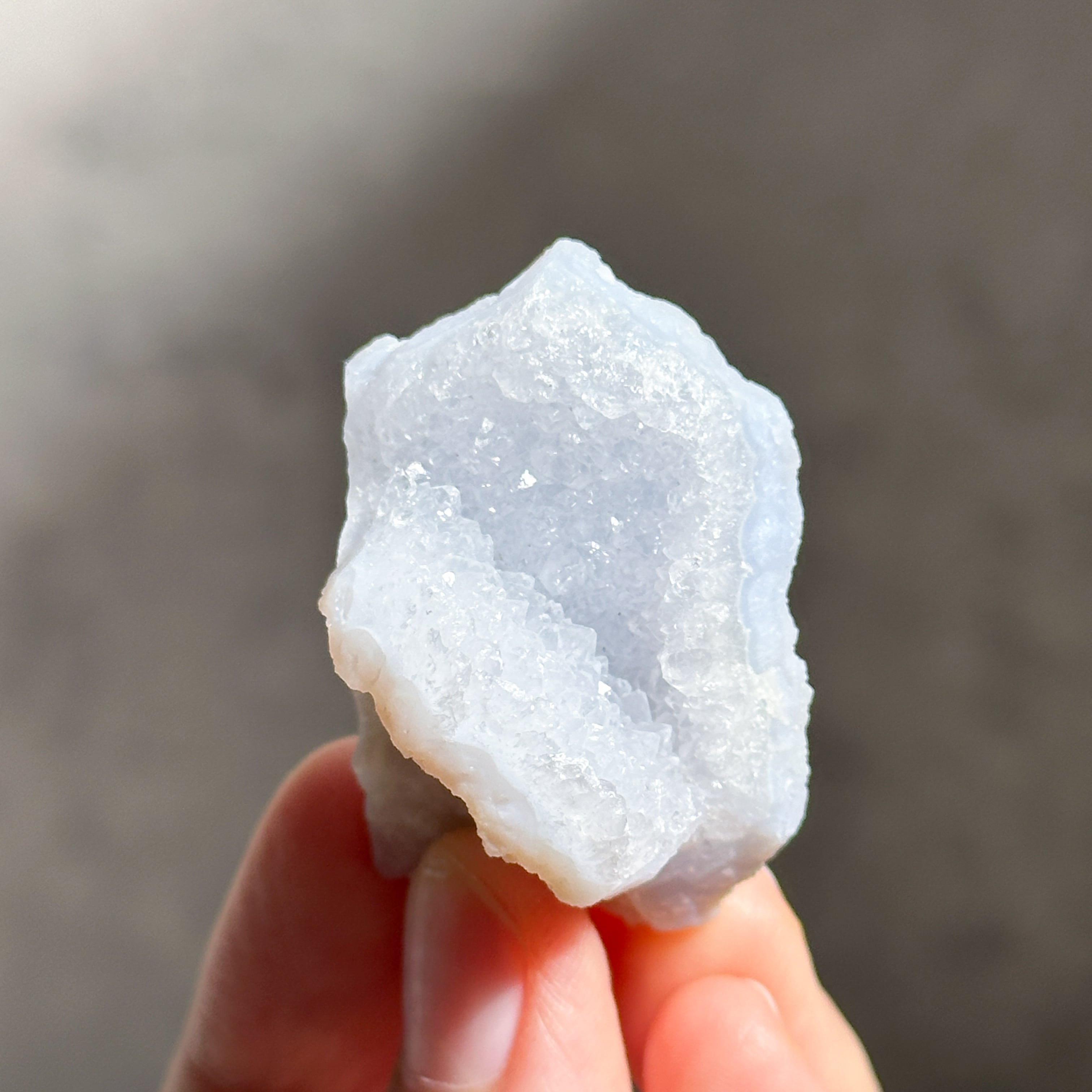 ブルーカルセドニー 原石13◇ Blue Chalcedony ◇天然石・鉱物